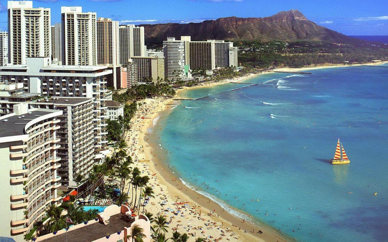 Апартаменти Cozy Waikiki Studio At Aqua Aloha Surf Гонолулу Екстер'єр фото